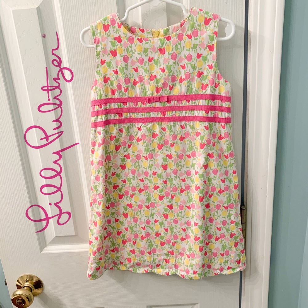 Girl's LILLY PULITZER Tulip Print Dress